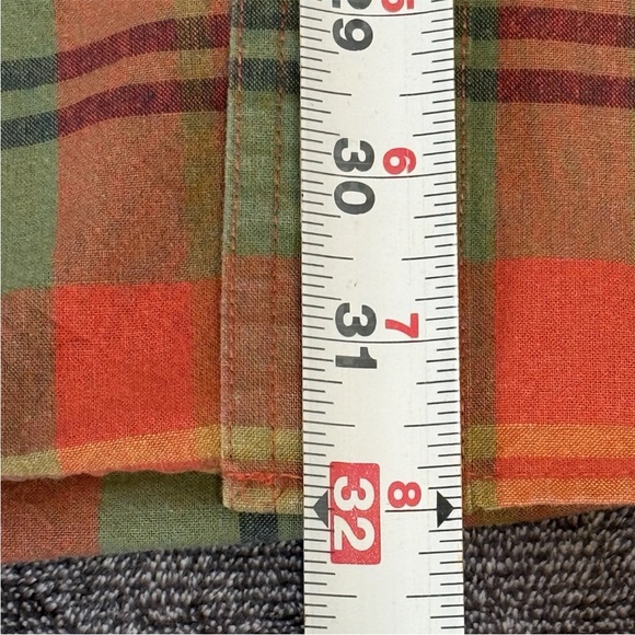 LL Bean Mens XXL Plaid Traditional Fit Long Sleeve Button Down Shirt - Picture 6 of 10